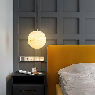 Patterned Round Pendant Light