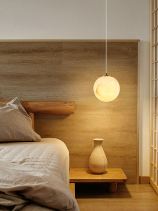 Patterned Round Pendant Light
