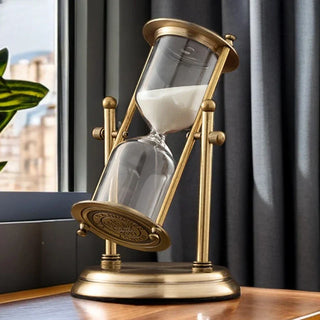 Decorative Glass Hourglass