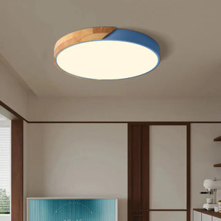 Scandinavian Wooden LED Ceiling Light