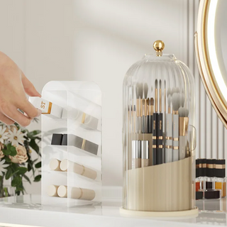 Rotating Acrylic Makeup Organizer