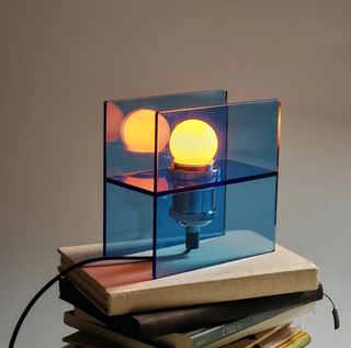 Sculptural Acrylic Desk Lamp