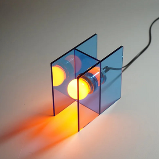 Sculptural Acrylic Desk Lamp