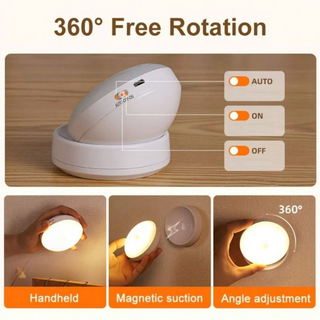 Rotatable Motion Sensor LED Wall Light