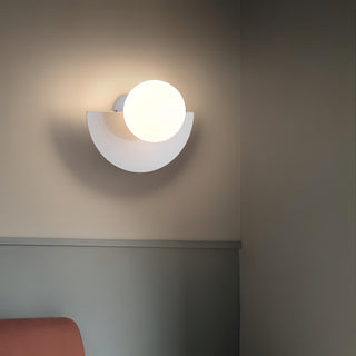 Nordic Sunset Wall Light in Half Moon Design