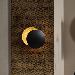 Modern Solar Eclipse Inspired Wall Light