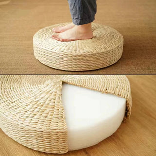 Woven Tatami Floor Cushion