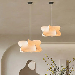 Japanese Wabi Sabi Silk Pendant Light
