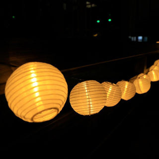 Solar Lantern String Lights For Patios And Gardens