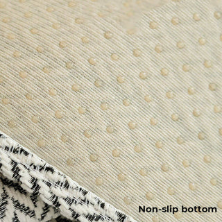 Chenille Herringbone Couch Cover