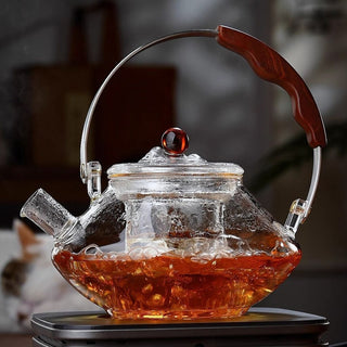 Modern Glass Teapot