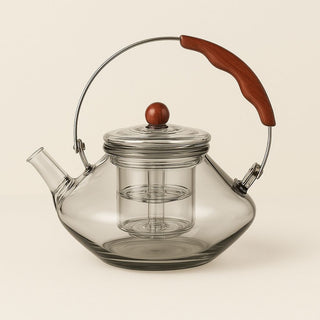 Modern Glass Teapot