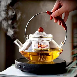 Modern Glass Teapot
