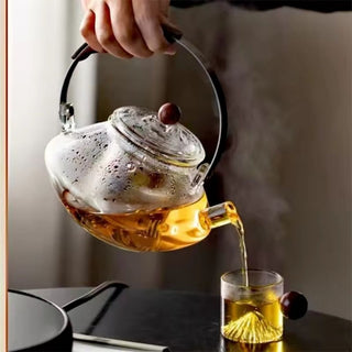 Modern Glass Teapot