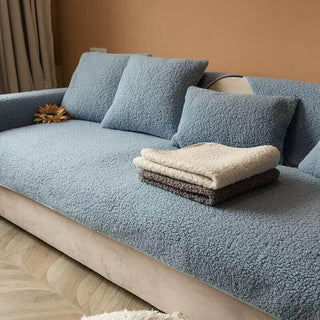 Teddy Fleece Sofa Cover