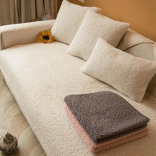 Teddy Fleece Sofa Cover