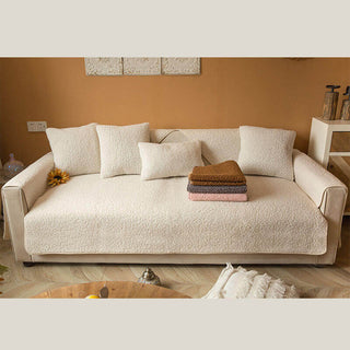Teddy Fleece Sofa Cover