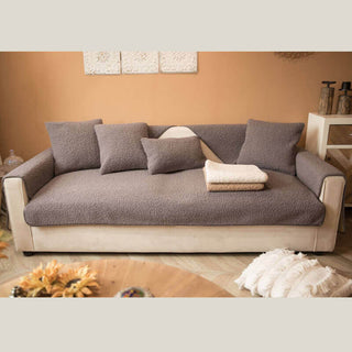 Teddy Fleece Sofa Cover