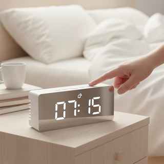 Modern LED Desk Alarm Clock