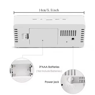 Modern LED Desk Alarm Clock