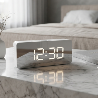 Modern LED Desk Alarm Clock