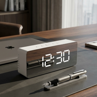 Modern LED Desk Alarm Clock