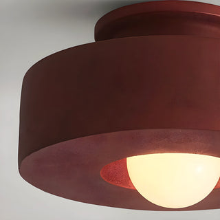 Round Resin Ceiling Light