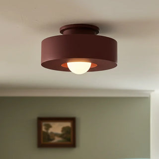 Round Resin Ceiling Light