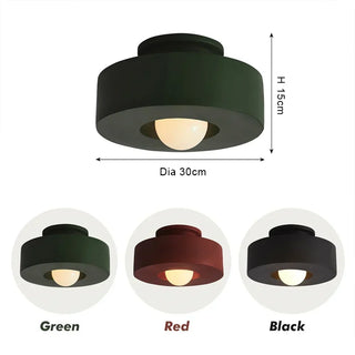 Round Resin Ceiling Light