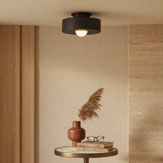 Round Resin Ceiling Light