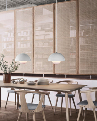 Scandinavian Style Pendant Light Ø23cm – Warm White, 2m Cable