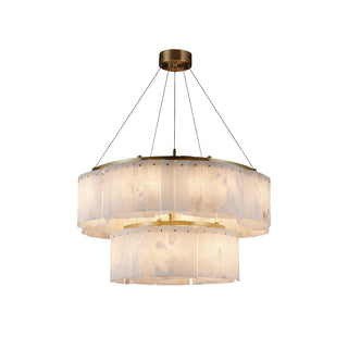 Modern Alabaster Chandelier