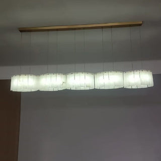 Modern Alabaster Chandelier