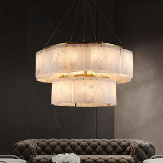 Modern Alabaster Chandelier
