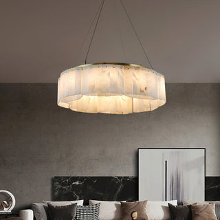 Modern Alabaster Chandelier