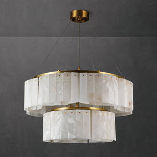 Modern Alabaster Chandelier