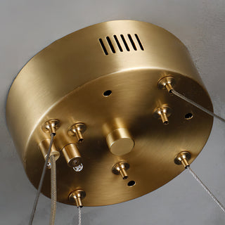 Modern Alabaster Chandelier