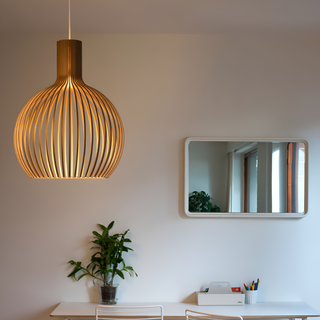 Nordic Wood Ceiling Pendant Light