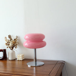 Italian Retro Glass Table Lamp