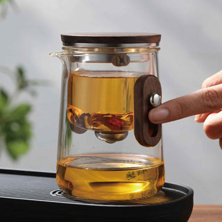 Portable Glass Travel Tea Set