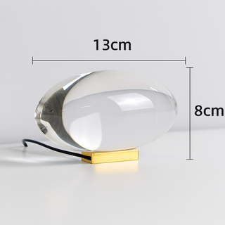 Crystal LED Projection Table Light With USB Power