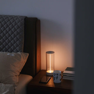 Cordless LED Table Lamp with 3-Level Dimming and Touch Control