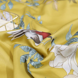 Tropical Design Cotton Duvet Cover Set 500TC