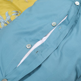 Tropical Design Cotton Duvet Cover Set 500TC