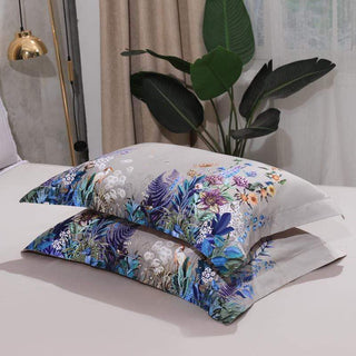 Egyptian Floral Duvet Cover Set 500TC