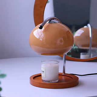 Retro Style Glass Candle Warmer Lamp