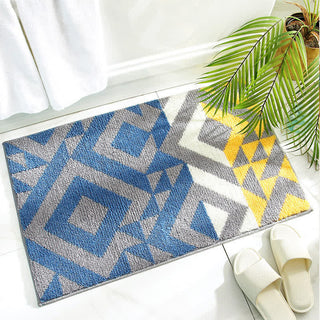 Decorative Bath Rug with Non-Slip Backing