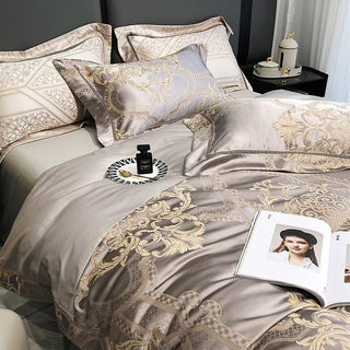 Damask Duvet Cover Set – 1000TC Egyptian Cotton