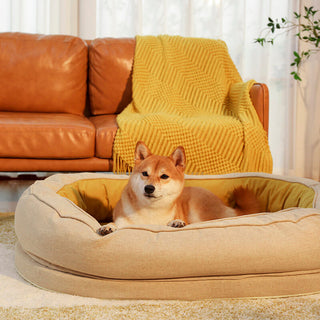 Ultra-Soft Waterproof Donut Dog Bed