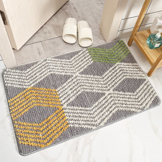 Decorative Bath Rug with Non-Slip Backing